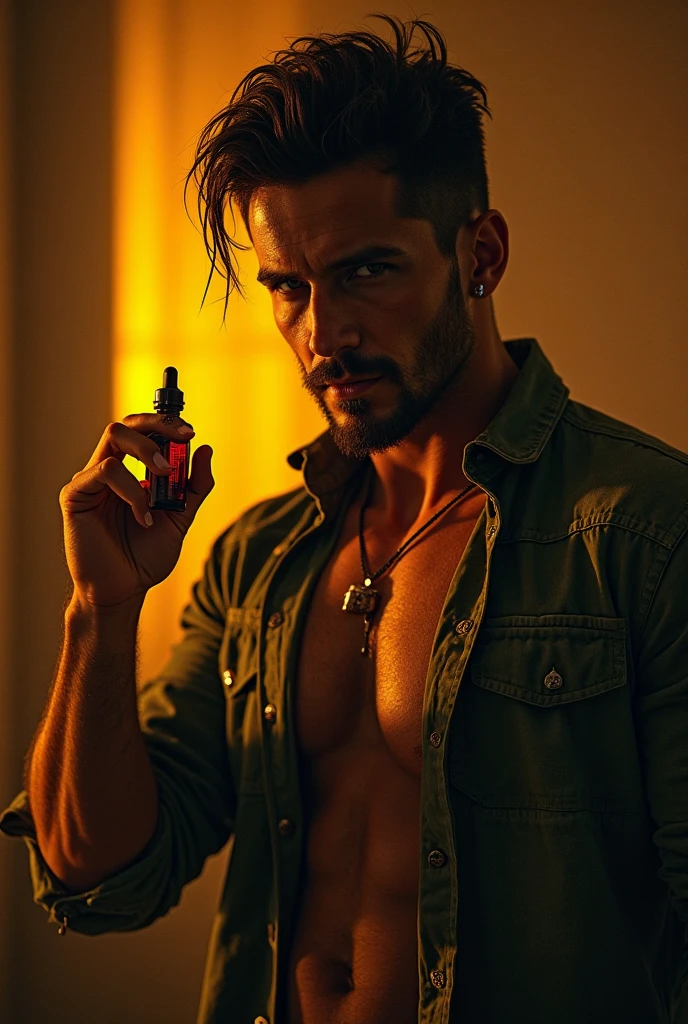 Change background cyberpunk handsome boy, realistic face, 8k, ultra realistic,