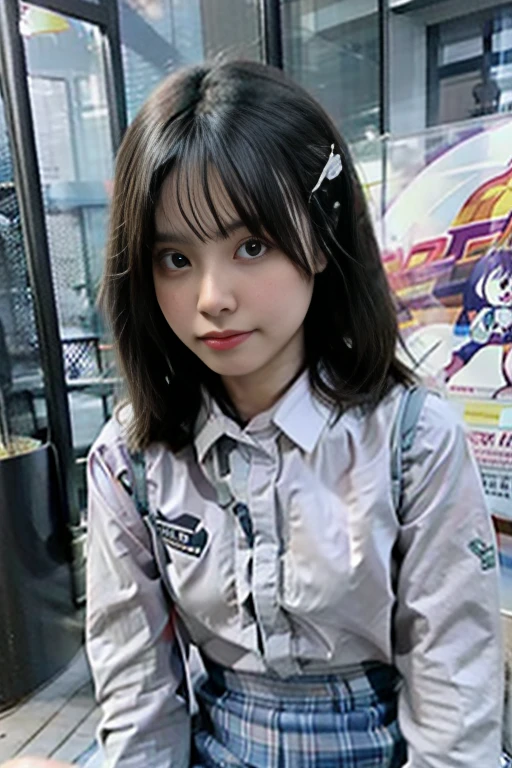 ((SFW: 1.4)), ((Detailed face, Professional photography)), ((NSFW, zettai ryouiki, 1 girl)), Ultra-high resolution, (Realistic: 1.4), RAW Photos, highest quality, (PhotoRealistic Stick), concentrated, Soft Light, ((30 years old)), ((Japanese)), (( (Young Face))), (surface), (Depth of written boundary), masterpiece, (Realistic), woman, ,astrovest,headphone:1.5,bangs, ((1 girl)),(black sleeves):2,(black tights):2,inside spacestationinside spacecraft,,zero gravity,smile,open leg,show panty,blush:1.5,hidden hands