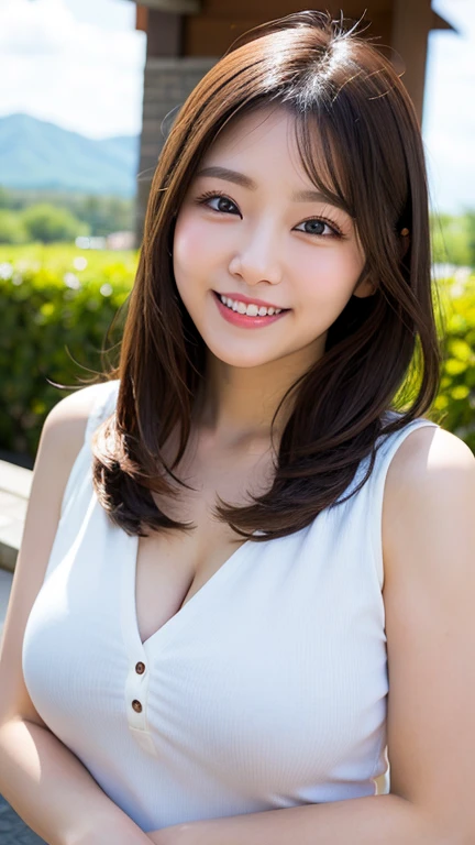 (4 k、top-quality)、(realisitic、Photorealsitic)、(Yakian)、 1girl in、独奏、fullllbody、(face to the viewer)、 perfect hand、perfect foot、up looking_で_the viewer、 whiteshirt、 outside of house、natta、Luxury hotel pool at night、finerly detailed face、Round glasses、The best smile、White double teeth are visible、White ribbon、Light Brown Long Ponytail,(Hoihoi:1.2),(super gigantic breast, cleavage:1.2),(Gold Micro Bikini 1.3), (Cameltoe),25-years old、Nogizaka Idol、actress、Korean Idol、hposing Gravure Idol,place one's arms behind one's back,raise both arm,(Aside)、