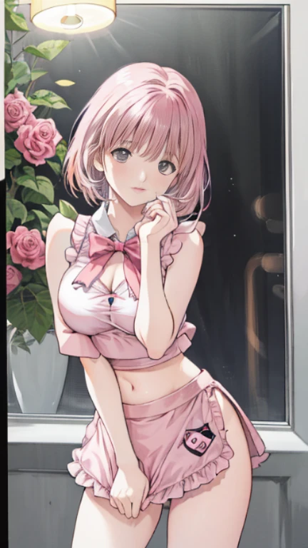Official art using high quality hand-drawn watercolor sketch techniques. (Highest quality,4K,8k,High resolution,masterpiece:1.2),Very detailed,Beautiful attention to detail,girl with beautiful eyes, everyone, Beautiful Anime Girls, Cute Anime Girl, Smooth anime art, Anime Style, Elegant colors, Soft lighting, Delicate and beautiful wet eyes, Very coquettish, (Beautiful big breasts:1.2), (The right move:1.2),