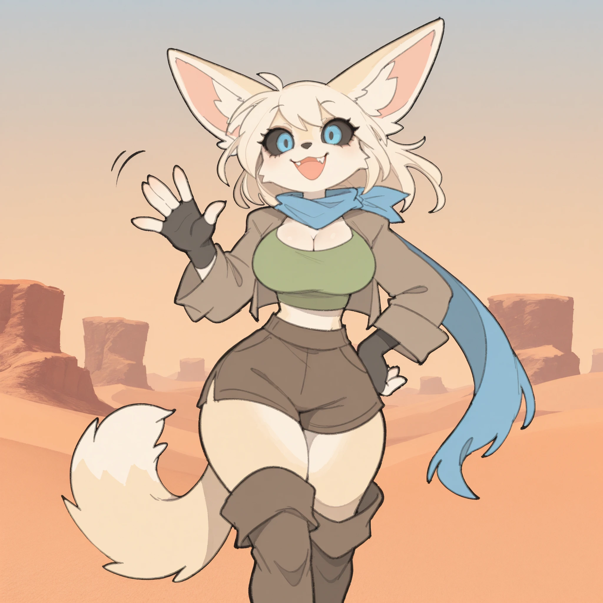 White tail