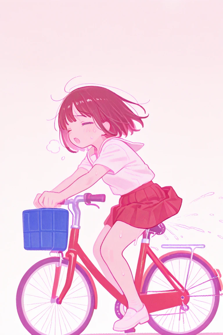 6 year old Japanese girl naked,Tricycle,Cum in mouth,Vaginal ,Close-up excited ahegao face'Eyes wearing silver-white mirrored lens sunglasses、I looked at the world reflected in the lenses of my sunglasses..(Side Pony,Colorful Hair),