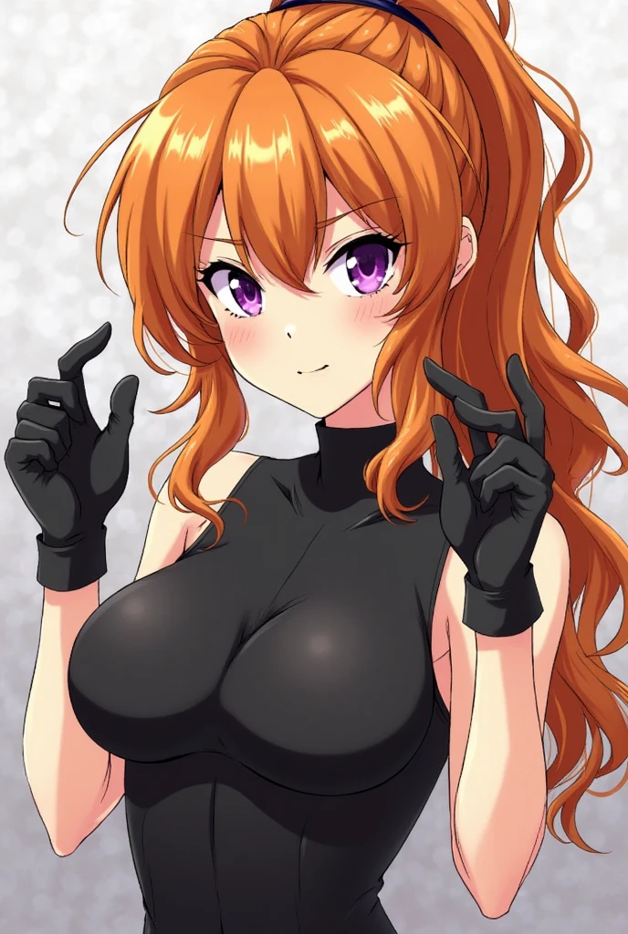 1 girl,NSFW,Nami ,(ONE PIECE),clavicle, absurd, brainwashing,empty eyes,((purple glowing eyes 1.5)),  (huge breasts 1.2), No expression, Emotions removed,(black latex tight bodysuit),look away , 全身shape, ((stand up, salute)),(highest quality、4k、8k、High resolution、must have:1.2)、Super detailed、(reality、reality的なです、reality的な:1.37)、ticker、hyper hd、studio lighting、ultra definition paint、sharp focus、Physically based rendering、extreme details、Professional specifications、vibrancy and color、blurry、sports portrait、landscape、horror style、anime big breasts、SF、photograph、concept artist、five fingers, perfect body,  {{{masterpiece}}}, {{{highest quality}}}, {{Super detailed}}, {shape}, {{very delicate and beautiful}},Improved cost performance、all roles、Canon 5D MK4でphotograph、photograph, 