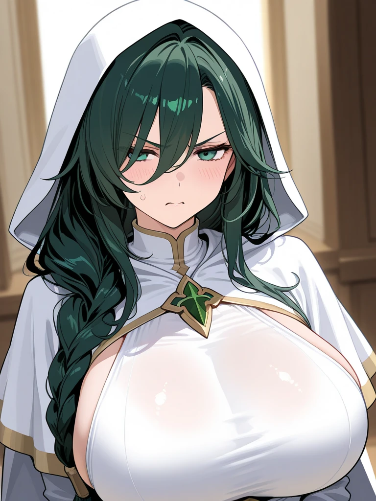 1 Female,High definition,high resolution,Ultra-realistic,8K, Camula, 1girl, solo,clear skin, long red dress, armlets,clear skin, evil smile,European,sexy,Upper body close-up,Photographed from the front,Dynamic Angles,private teacher,(blush:1.3), big , ((nipples)) ,show ,4k, high resolution, detailed face,((upper body:1.2)), moonlight ,(huge tits),(show nipples)