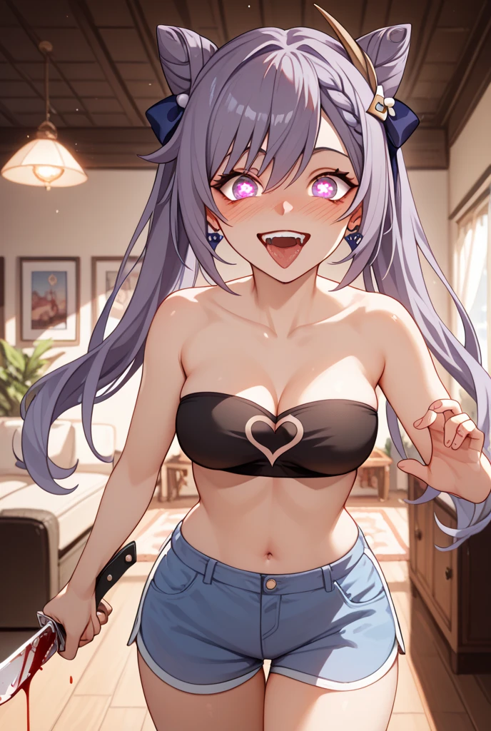 Vibrant eyes, Prism color, Vibrant colors, Gradient hair, 1girll,  exhibitionism,  ((Colorful, Lace micro shorts, underbust)), Medium breast, White background, Realistic,  an award winning photograph, ((frilld)), heartthrob, ((Realistic skin texture)), Frilled head gear, ribbon, Arm-clamp, , Blue, Aqua, sky, Red