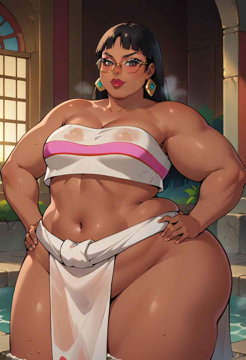 masterpiece, best quality, ultra-detailed, Potrait of beautiful , (chubby) (sexy), (plump), (curvy), (sexy), (Nude), ((tomboy)), (アニメ), (Saggy breasts), (Plump), ((very short hair)), (boyish), (muscular), (little brat), (naughty), (young), (overweight), (Short Hair), (pudge face), (cute), (muscular), Valkyrie (APEX Legends), (Nude), (Gray Hair), (Big Areola), (nipples), (naked), (fullbody), (naughty smile), (Vulgar behavior)