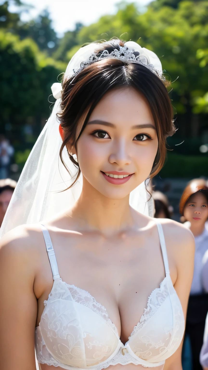 ８ｋ、High resolution、high nose、narrow eyes、skinny、no makeup、the face you show to your lover、sexy eyes、white skin、transparent skin、slimming、wrinkles around the eyes、Vertical plane、transparent skin、shiny hair、Fashion Model、small breasts、light that illuminates the front of the face、look at the camera、Eyes of the Upper Eye、Travel Photography、playful figures、goddess of beauty、There are many angels around、Shopping mall、skinny