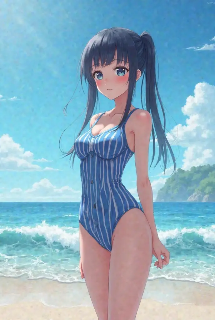 masterpiece, best quality,meteorolite
cloud, swimsuit, 1girl, full body, far shot, bikini, sky, side-tie_bikini, barefoot, breasts, solo, blue_sky, looking_at_viewer, cloudy_sky, blue_bikini, sitting, long_hair, navel, day, front-tie_top, building, front-tie_bikini, off_shoulder, bare_shoulders, legs spread