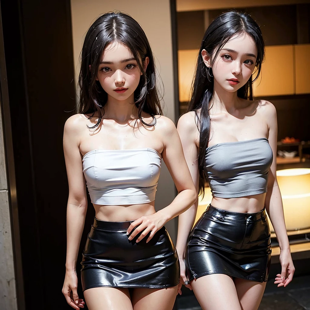 cellar, cage, girl, big breast, black hair, white shirt, translucent skirt, translucent dress, look of fear, scars, leather whip, whip marks, SM, BDSM, abuse