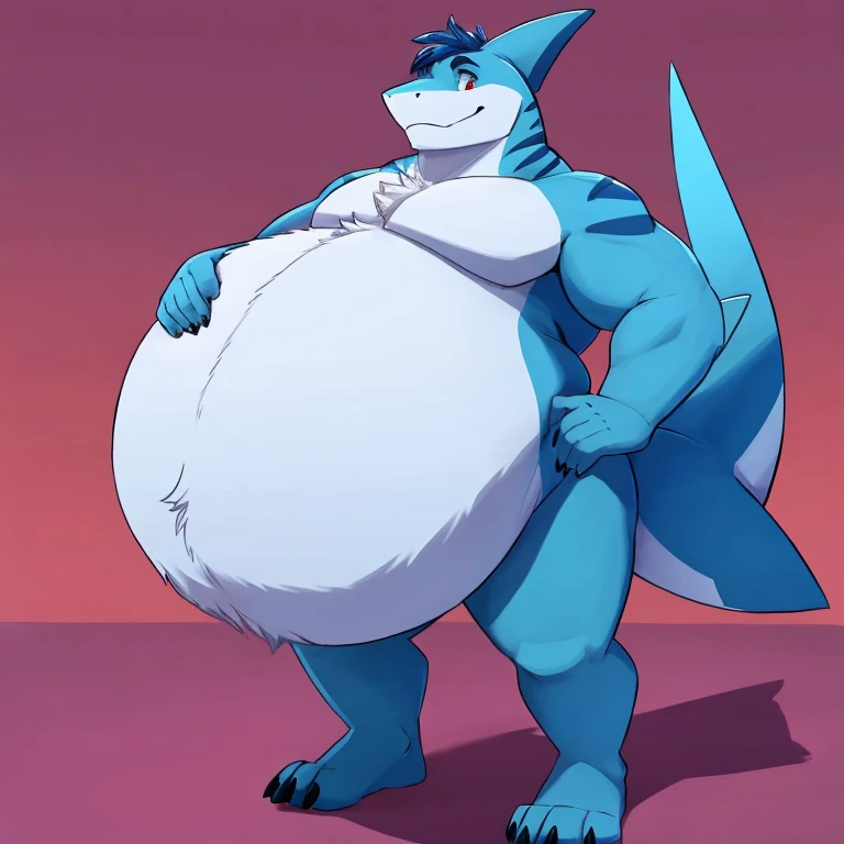 Typhlosion、Giant Monsterountain of fat、The body is buried due to fat、The stomach is triangular、Extreme obesity、very thick fat、my stomach touches the ground、Stomach like a giant balance ball、Saggy belly、detailed eyes, Thick and fat thighs、very very tall、animal-like legs、Cheeks that store fat、thick and short arms、huge torso、thick neck、fat neck、sharp claws、legs buried in fat thick and long tail、thick twisted corners、in a small forest,