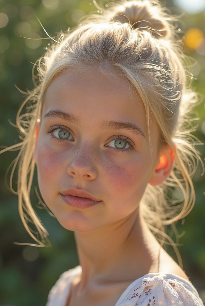girl in the middle of a field of flowers, beautiful flowers, field, a lot of flowers, high quality