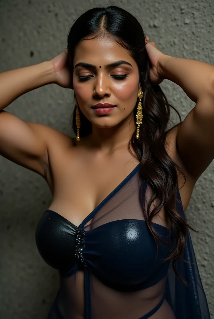 No makeup, Rashmika mandanna, ((free uncombed hair)),((selfie style)), closeup, ((tall body)),(( looking at viewer)),((big cheeks)),30 year old woman,1woman,solo,medium breasts,(fleshy face),long hair,cleavage,navel,midriff,( bedroom) ,((night wear)),
best quality,an extremely delicate and beautiful,CG,unity,8k wallpaper,Amazing,finely detail,extremely detailed CG unity 8k wallpaper,incredibly absurdres,huge filesize,ultra-detailed,highres,extremely detailed,beautiful detailed girl,realistic,broad fleshy body, ((perfect eyes nd eyebrow))