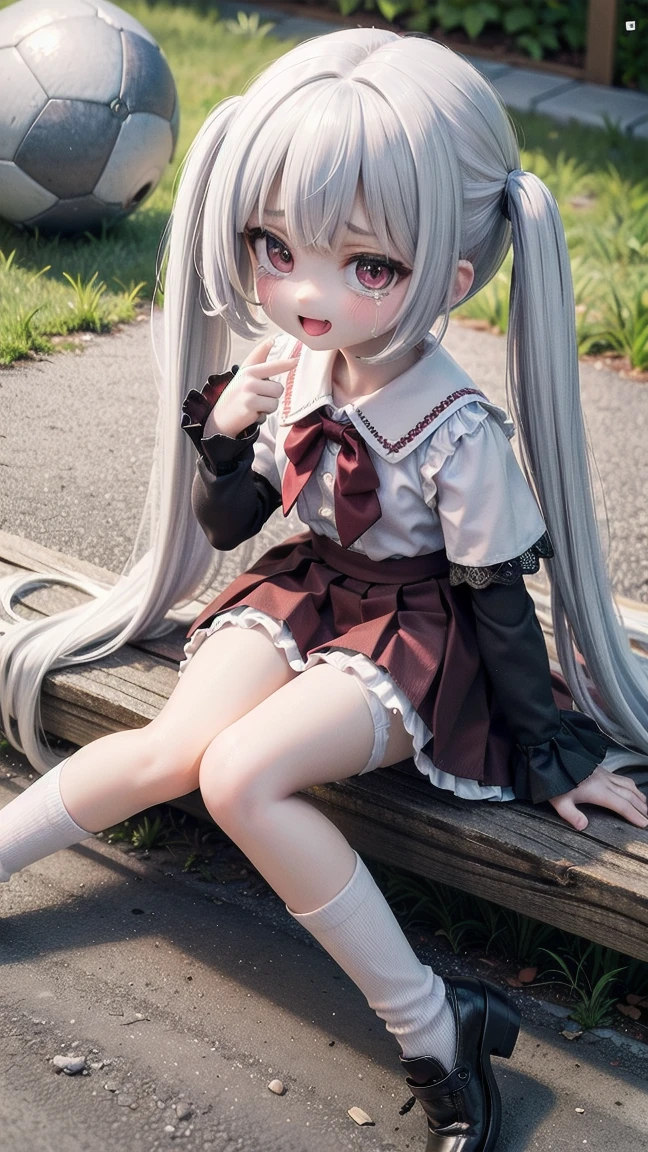(highest quality, High resolution, Realistic:1.37),Very detailed, Beautiful details,Beautiful lip detail,Very detailed目と顔,Long eyelashes,One Girl,Sharp focus,Vibrant colors,Soft lighting,Fenrir Girls,Big Breasts,Fantasy elements,Snow Scene,ice magic,Flowing hair,Heavenly beauty(((((whole body)))))(((((school uniform )))))cute 15yo cute Sexy pose (((((whole body))))) (((Sexy pose)))(((((((child)))))))(((pretty girl))) 、chibi cute足、(((((mini skirt))))) smile 靴