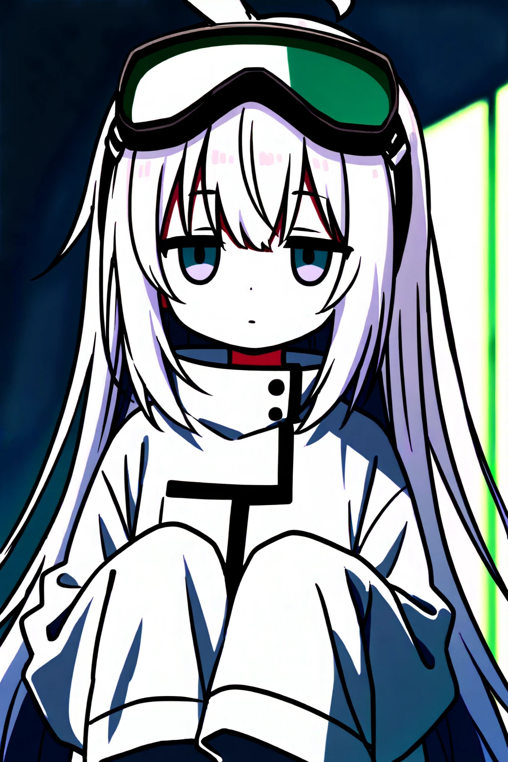 anime character with a white hat and black glasses in the rain, 2 d anime, reisen udongein inaba, albedo from the anime overlord, ufotable art style, mayuri shiina from steins gate, 2 d anime style, tsuaii, anime wallaper, ahegao face, hatsune miku face