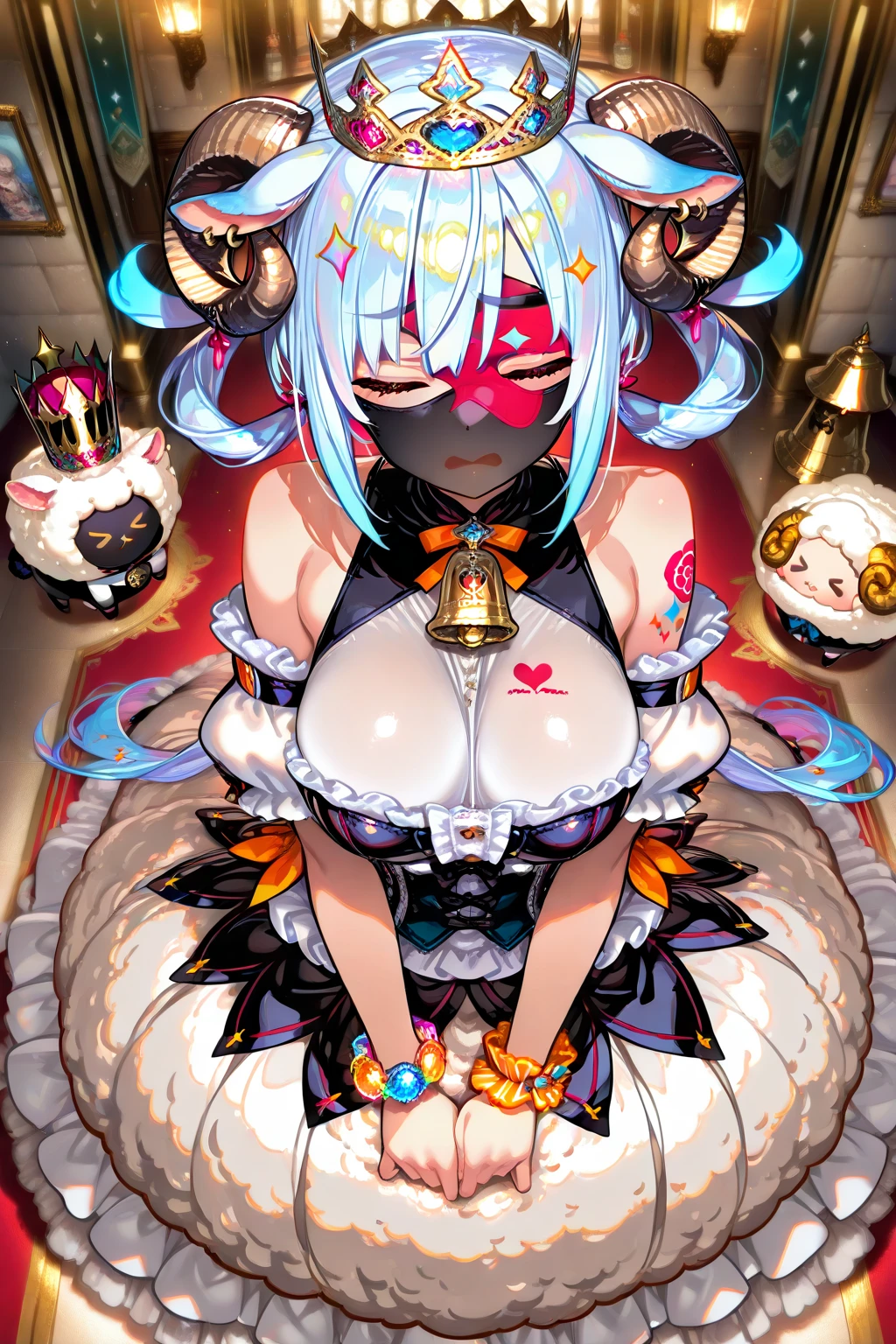 (masterpiece:1.3), (best movie quality), (extremely detailed), (very detailed settings:1), (artistic lighting), (muddy white god々A high-spec lady squirting delicious liquid from her genitals.、Name is「Nemo」), short blue haired, (eye+yellow+red:1.4), (multicolored eye+heterochromia), 24-years-old, (「Nemo」inserts a dildo between his penis and muddy white god々The liquid is overflowing from the vagina between the penises and feels good.), I'm excited and my clitoris is sticking out, Beautifully shaped, large breasts and small nipples, wearing cyberpunk clothes, 「Nemo」From the year 3600, when super futuristic science and technology developed.〜Cutting edge engineers in scientific research up to 3620 (The best masterpieces of dildo robots around), (After the end of World War VI、There are very few surviving humans、「Nemo」inserts a dildo、A muddy white god from the vagina々Fresh liquid overflows), (「Nemo」By inserting a dildo into the female genitals、A muddy white god々Can increase the amount of fluid released from the female genitals),((「Nemo」A muddy white god comes out of the vagina of々The new liquid is、It has very sticky yogurt-like properties.、It smells like a flower garden、sweet like honey、It has the power to heal wounds、「Nemo」can be freely manipulated)),