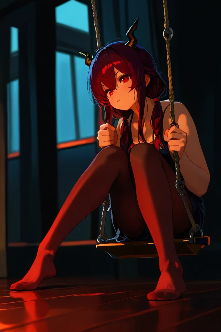 a cute girl, 1girl,{arms up,chain, chained, (chained arms:1.2)} , stone floor and wall, prison,detailed wall, blush,embarrassed, sweatdrop, {{{Crying a lot, Sweaty, orgasm face, cute}}} ,perfect lighting, high detailed skin, gleaming skin, Itsuki Nakano, aged, mature female, star hair ornament, long hair, red hair, Choke, bangs, hair amazing eyes, ponytail, blue eyes, big breasts , Office girl, red glasses, bottom, black suit jacket, collared jacket, white dress shirt, collared shirt, neckline, buttons, lanyard, ID card on the neck, black pencil skirt,(both legs up:1.7),(spread legs:1.5) , ((breast close up)),beautiful legs ,