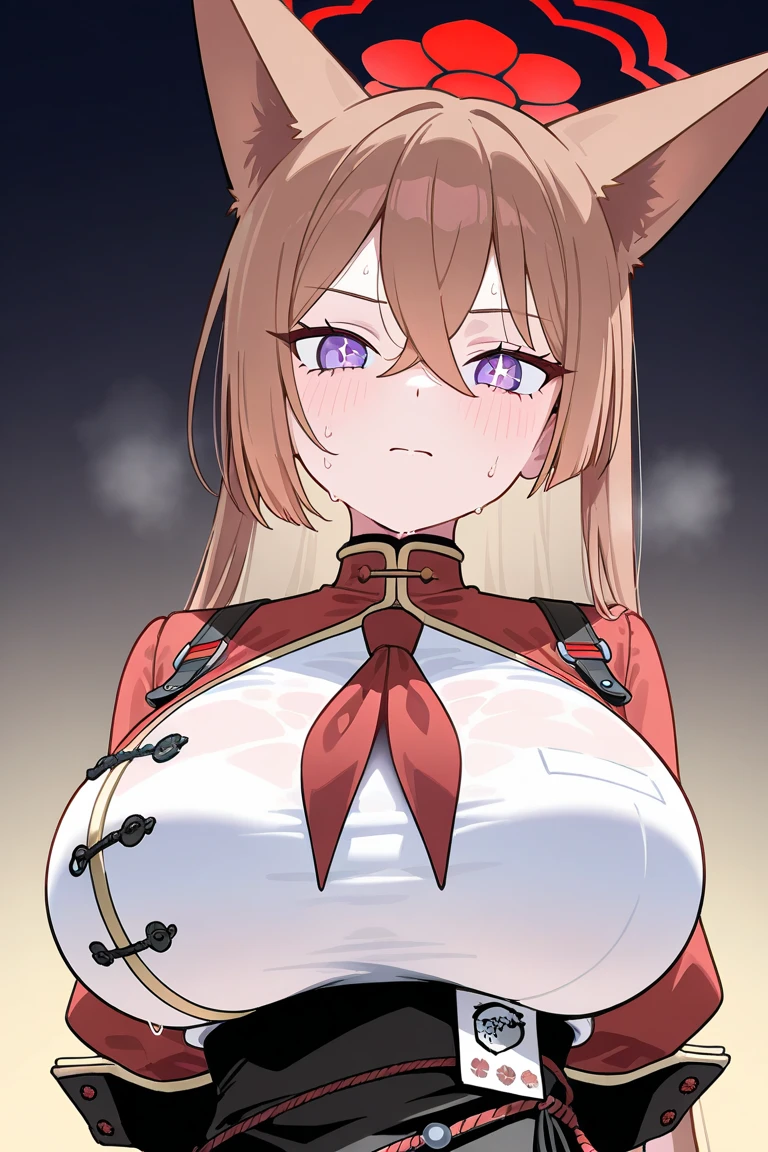 anime girl holding her hands, cute, mature, 18 years old, short, ripped up clothes, ruined clothes, clothes ripped revealing nipples, almost see through, lewd mommy, squirrel girl, animal features girl, beautiful eyes, pleading, pleading look, pouting, puppy eye look, begging, looking up, from above, small squirrel tail, submissive, squirrel features, horny, wardrobe malfunction, a detailed painting inspired by Nishikawa Sukenobu, pixiv, process art, azur lane style, from the azur lane videogame, oppai, revealing clothes, fine details. girls frontline, holding a pudica pose, ( ( extreme detail ) ),