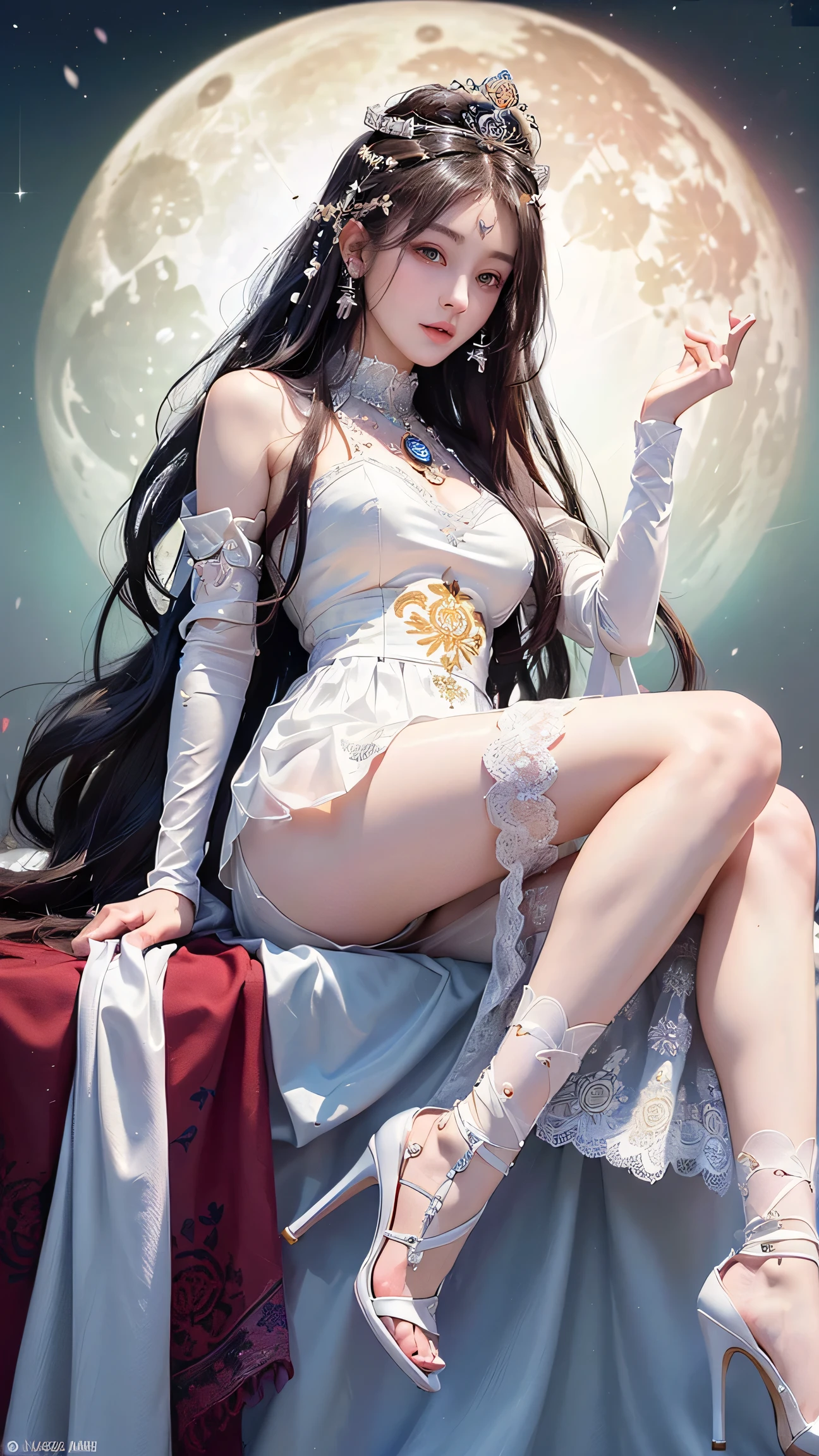 Cool illustrations inspired by NFT art、Brighten backgrounds、Fantastical、hiquality、pureerosface_v1:0.8