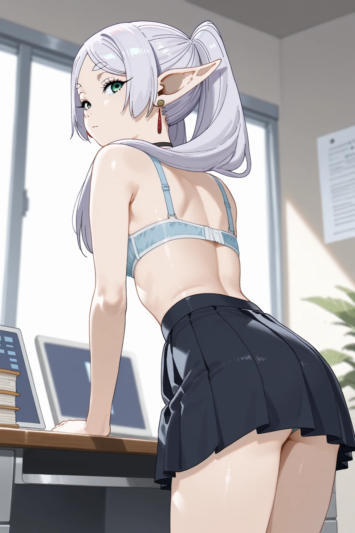 bronya zaychik (silverwing n-ex), bronya zaychik, red pupils,breasts, long hair, dress, grey hair, cleavage, bangs, (glowing grey eyes:1.2),
BREAK (masterpiece:1.2), best quality, high resolution, unity 8k wallpaper, (illustration:0.8), (beautiful detailed eyes:1.6), extremely detailed face, perfect lighting, extremely detailed CG, (perfect hands, perfect anatomy),