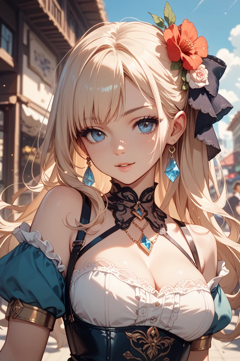 (masterpiece, Highest quality, Super detailed: 1.6), figure, (single, 1 Girl, Beautiful attention to detail: 1.2), city, street, cute, Different world.