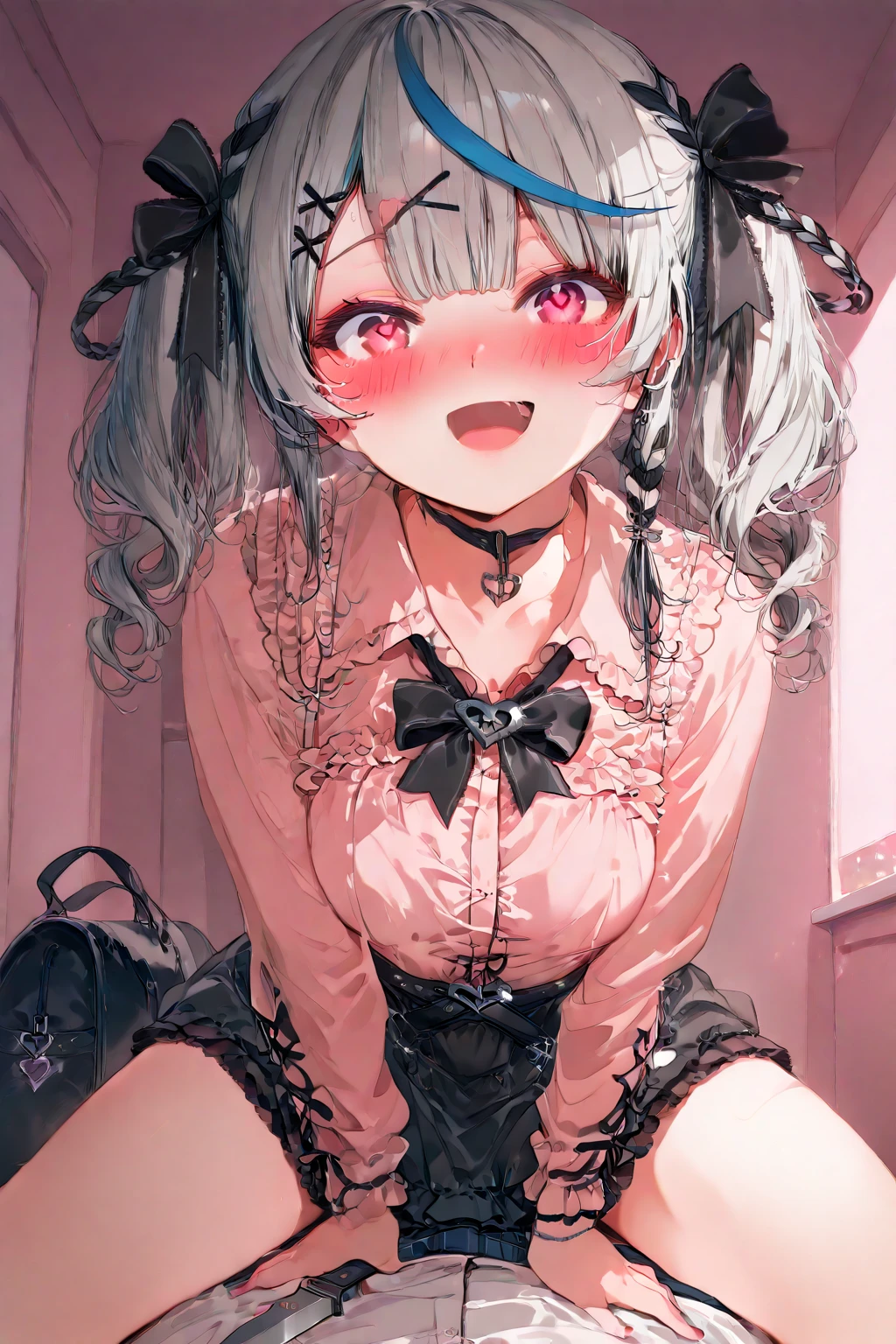 若いShinyShiny白いShiny肌、Platinum blonde hair with dazzling highlights、Shiny明るい髪,Smooth Hair、輝くbeautiful前髪、Shiny, Transparent and attractive、とてもbeautiful, Nice and cute 、High resolution、Very detailedな写真、Professional Lighting、(Spread your legs wide and show your vagina to the camera.:1.3)、(Take a photo in cowgirl position:1.5),(masterpiece, highest quality:1.2), alone, girl, sexy , (nsfw:1.5),{{{masterpiece}}}, {{{highest quality}}}, {{Very detailed}}, {Full open vagina supermodel:1.5}, {{とても繊細でbeautiful}}, ,(High two side up hairstyle:1.5), 8-year-old, very cute ,(((Child body&Pussy:1.)), Flat Chest, Small hips, Maid, Black Skirt, (White knee-high socks:1.3), (((legsUP:1.3))), ((Spread your legs wide to the left and right and ride in cowgirl position:1.5)), ((Pushed backwards:1.5)), (Place your arms behind your back:1.2),, Tilt your head, Orgasm, In the heat, Open your mouth, Drooling,penis, virgin, penis, Pussy juice, (((From below))),, (((Upper Body))), (acme face:1.2), animation, indoor, On the bed, Bedroom,(Forced Orgasm),(Showing off her pussy and asshole:1.2),(whole body:1.2),((cowgirlstylesex:1.4)),(Prostitute SexPOV:1.2),(Body Facing the Viewer:1.5),(Photograph your model from the front:1.2),(Perfect Vagina:1.2),(Thin suspenders:1.2),(garter belt:1.3),(Silk knee socks),Drooling,(A large amount of incontinence オーガズム juice gushing out:1.2),(Error-free nsfw images:1.8),(Cute Vagina:1.2),(virgin:1.3),(Loli face:1.2),(Completely hairless crotch and vagina:1.3),(10 years old:1.2),(short hair),(細くて丸みのあるgirlの身体:1.3),(SEED value that does not cause errors:1.3),((:1.3)),(beautiful膣:1.2),(Photograph your model from the front:1.2),(Clothed sex:1.3),(A large amount of incontinence オーガズム juice gushing out:1.3),(売春婦のgirlのセックスPOV:1.3),(Obscene tattoo on crotch:1.2),(Forced Orgasm),((be subjected to indecent abuse:1.2)),(beautiful:1.2),(Semi-rear stick:1.2),(Bright lighting:1.2),(売春婦のgirlのセックスPOV:1.3),(Small breasts:1.3),(Clothed sexPOV:1.3),(Double Hand is completely restrained by chains, DOUBLEhand is completely restrained with rope and ribbon:1.5),(Upper Bodyは鎖とロープで完全拘束状態:1.3)(Vagina Appreciation Model:1.3),(A hentai girl spreading her legs wide open to show off her vagina:1.3),(Gothic Lolita)(Cute small tits:1.2),(Ahegao:1.2),(silverhair:1.5)({ KMS Elbe :1.3 })
