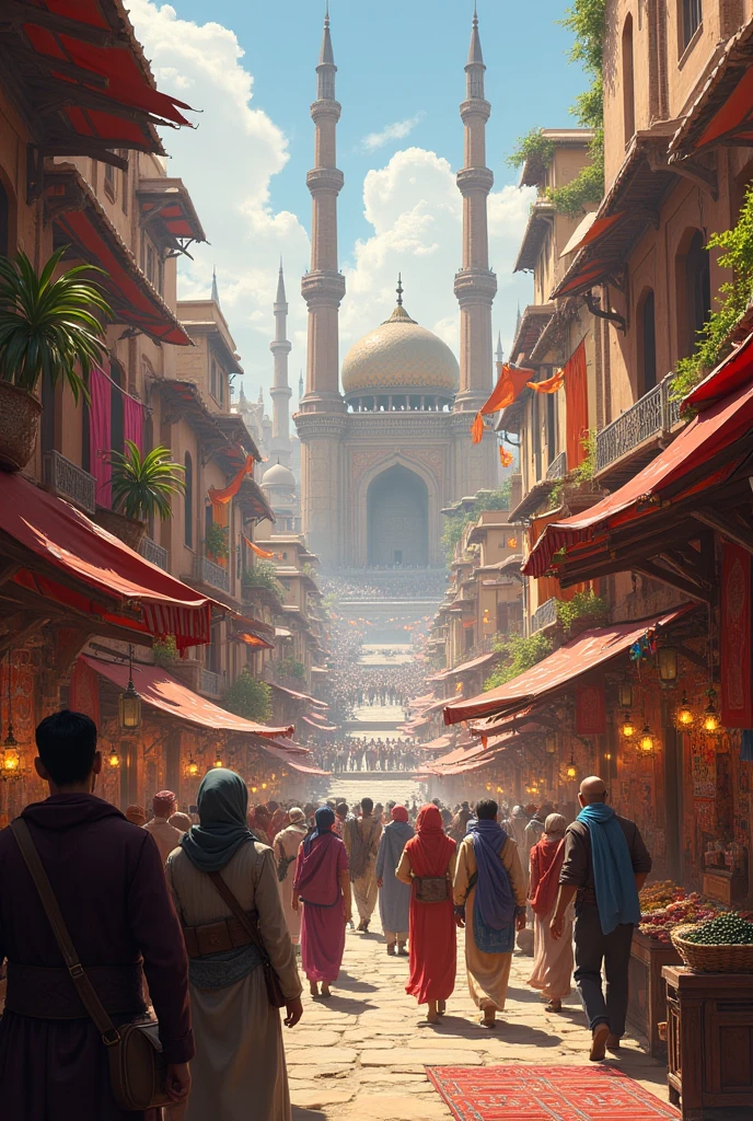 Agrabah city from Aladdin 