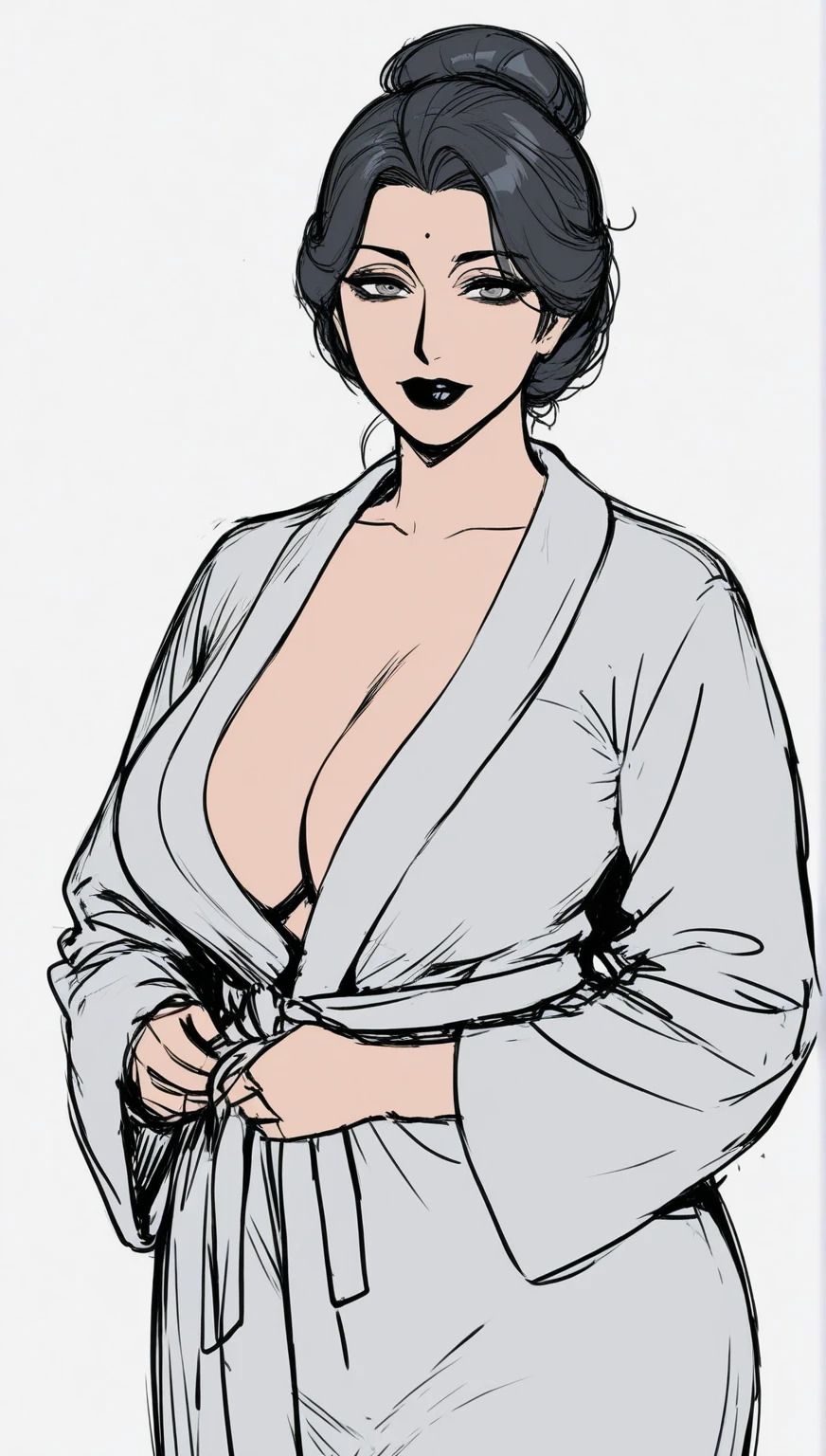 sexy , robe sexy, clivage latina nue
