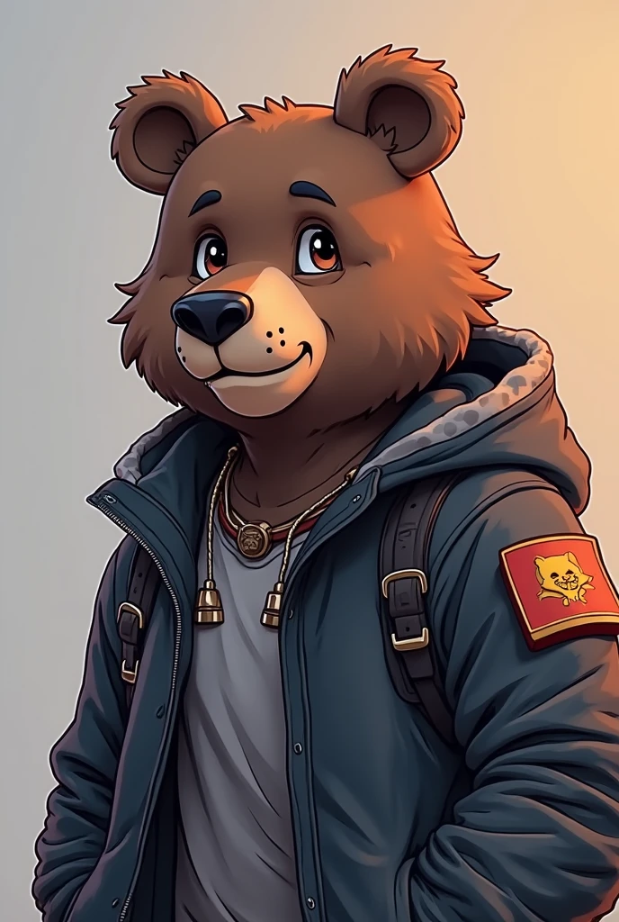Solo, male, laying on couch in living room, hand on bulge, by bigcozyorca, by goonie-san, by bebebebebe, by spikedmauler, front view, big buff , Bear, Wearing a gray hooded sweatshirt, social fear, School dormitory with sunny background, Shyly averting eyes