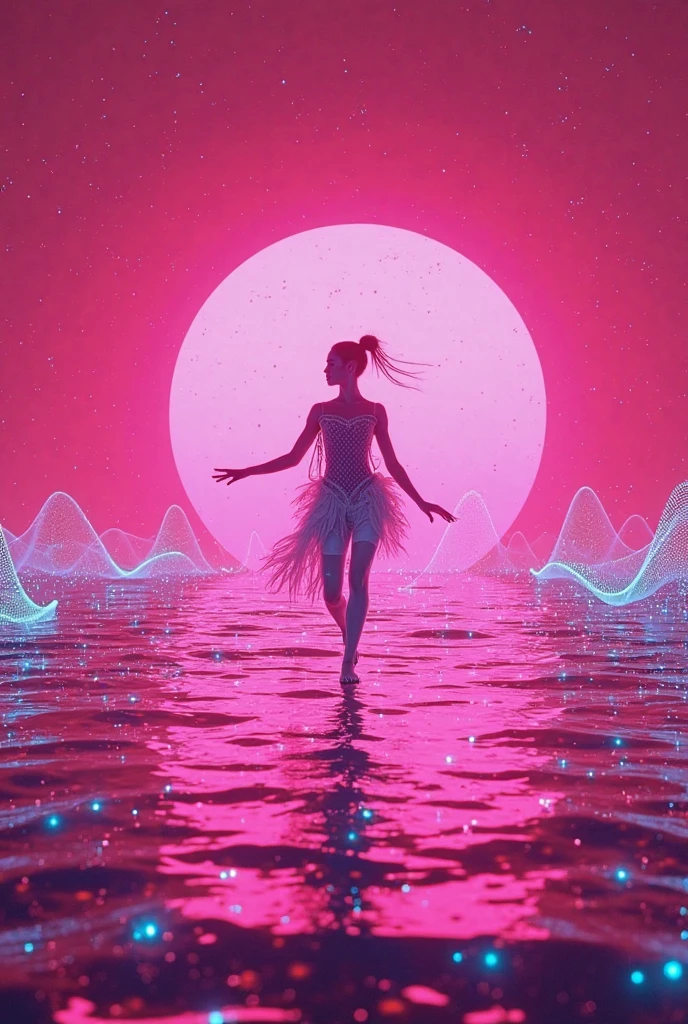 (DSLR Photo), ((realistic)), <lora:VaporWaveV1:0.7>, VaporWaveV1, ((mystical)), (((ethereal))), ((abstract)), ((expressionism)), underwater, plants, girl with flowing hair walking, goldfish, coral, swimming turtle, ((8 0 s)), ((colorful)), dramatic, night time, ((night)), black background, depth-of-field, splashes, splatter, high detail, panoramic, hyper dramatic, 4k, epic, volumetric lighting, <lora:theovercomer8sContrastFix_sd15:0.6>