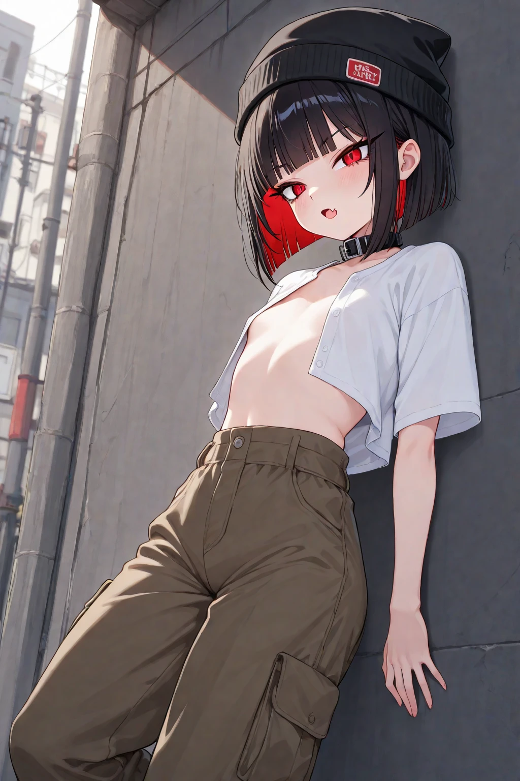 Kitasan Black,smile、(naked:1.9),Outdoors、blue sky、(Wearing a collar:1.5)、Earrings、Earrings、bracelet,(masterpiece, highest quality, highest quality, Official Art, Beautiful and aesthetic:1.2),(Ultra-detailed),Open your mouth,(Steam coming out of the sides:1.5),(Cowboy Shot)、(Beautiful Face:1.4)、(Peeing:1.5)、Up from the bottom、Sweat、Facing forward,(最高のsmile:1.5)、全naked,Full nudity、navel piercing,Short Hair,((Slim figure))、(3 year old girl)、,(Small breasts:1.5)、shaved pussy,(nsfw:1.5),、(Hands on hips)、highest quality、Very detailed
