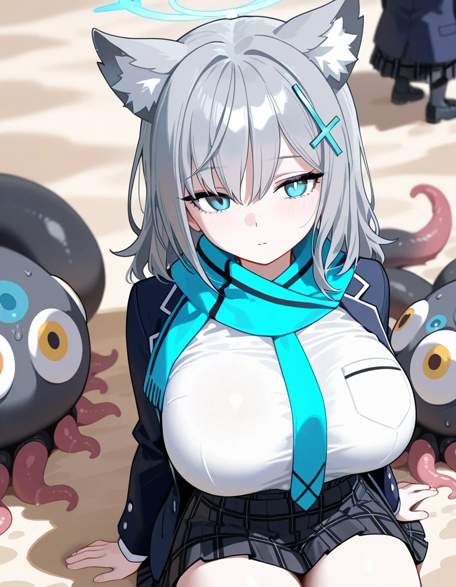 ((Highest quality)), ((masterpiece)), (detailed), (Dragon),One girl, ((In Arknights Style)),((One Girl)),  Blue Hair,Red Eye,Long Hair,
(xenosexual rape)((Dragon達とセックス))  ((prone bone))
  (巨大Dragonちんちん) ((ejaculation)) 
(Sticky Semen))(Sticky) 
((膣内ejaculation))(Hot and glowing skin)(((Reproduction))) Seedbed orgasm face　((No underwear))