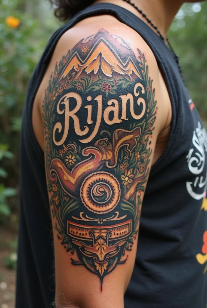 Gudiya name style tattoos man
