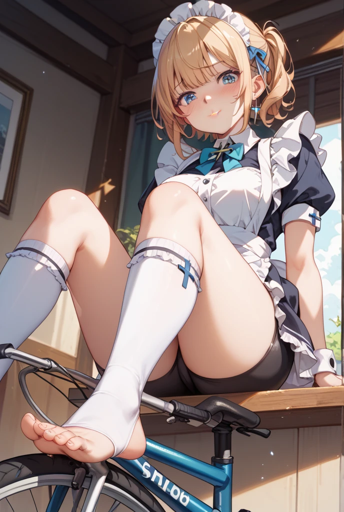 (((Spread your legs、Shooting from below))、(((Accentuate your breasts、Shiny underwear)))、Highest quality, 8k, masterpiece :1.3)), whole body, Sharp focus :One Girl,Glowing Skin,Sexy pose,Highest quality,Tabletop,shape,Very delicate and beautiful,Hmph,8k壁紙,wonderful,In detail,Official Art,Very detailedなティッカーUnity 8k壁紙,Unbelievably ridiculous,Large file size,Very detailedな,High resolution,Very detailed,Beautiful detailed girl,Realistic,X-ray,The queue is full,(((Uniform Blazer、mini skirt)))、(((Big Breasts、blonde)))、(((train、trainの椅子に座る、On the way to school)))、Stand upright、Cleavage , ((Long golden hair、loosesocks))、Uniform Blazer、exy pose、Hairstyle: Short hair、both hands、loose socks