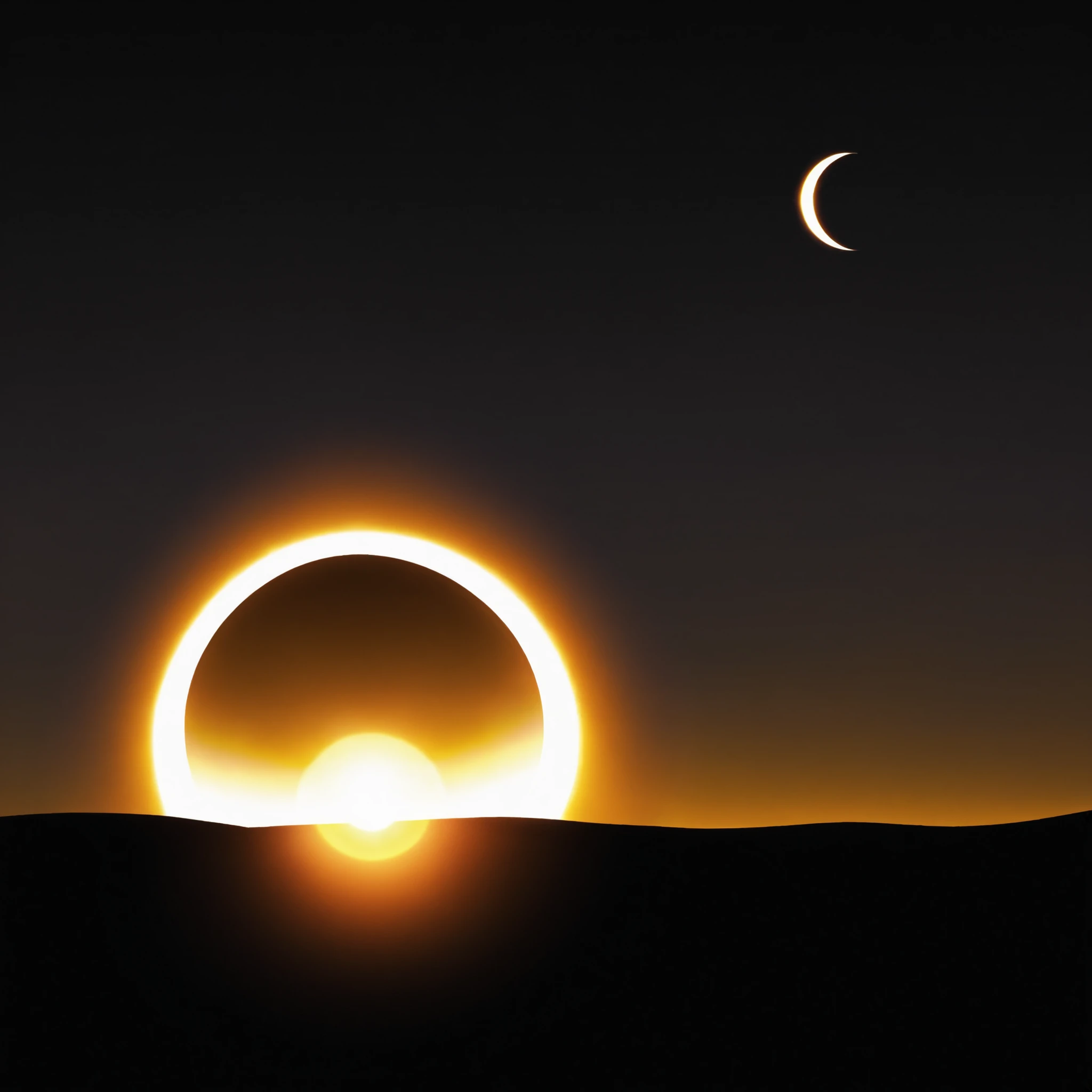 a close up of a eclipse of the sun with a black background, black hole sun, blackhole sun, solar eclipse, dark solar eclipse, solar eclipse in the sky, an eclipse, eclipse, total eclipse, during an eclipse, solar eclipse in iceland, huge black glowing sun, black sun with purple eclipse, cosmic sun in the background, black hole event horizon