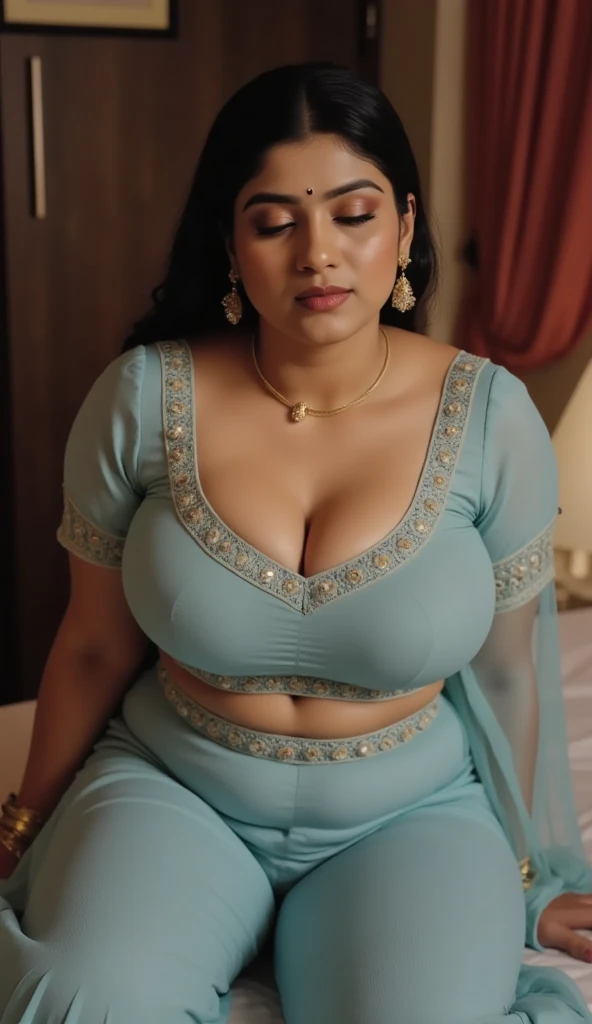 1 Heavenly beautiful and goddess beauty cute and sweet looking face Arabian woman in Marble Caves in Chile, Heavenly beautiful Overweight, Heavenly beautiful Extremely fat, Heavenly beautiful and attractive Chubby figure , Heavenly beautiful looking and eye catching luxury style traditional Indian saree , reaching out, Heavenly beautiful Arabian woman, 16k, High resolution, masterpiece, highest quality, fine skin, outside view, Realistic Photograph, close up figure view, Heavenly beautiful smile face