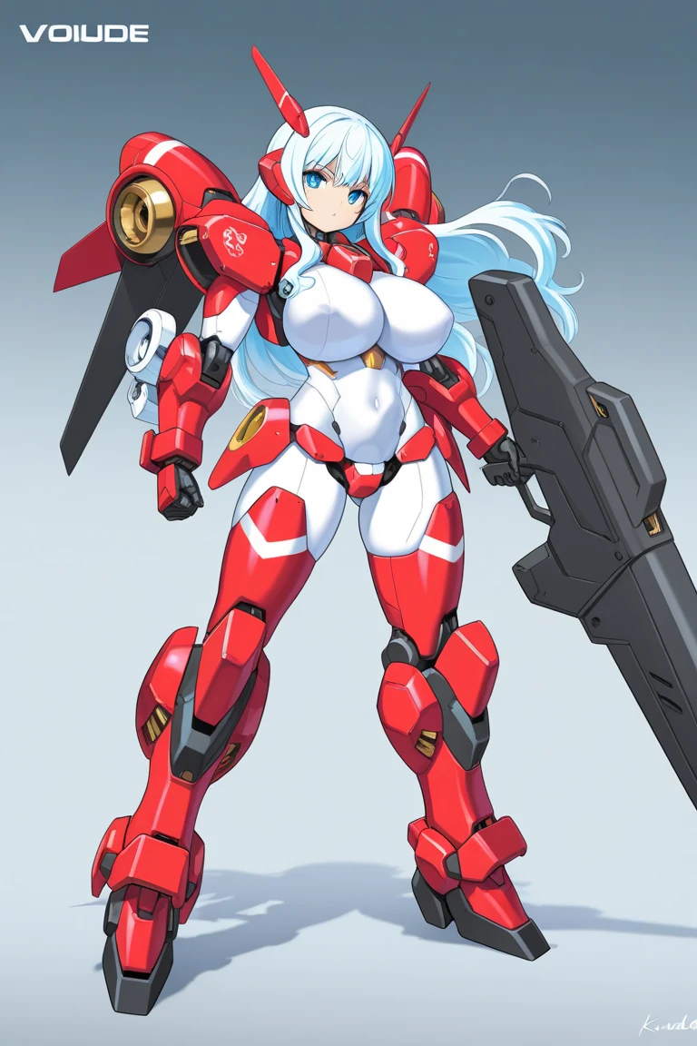 masterpiece, best quality, IncrsLowTier, electricity, glowing eyes zerotwo horns, hairband, necktie, red dress, pantyhose horns, hairband, red bodysuit, armlet, mecha horns, hairband, white bodysuit, white gloves, cap, red dress, white gloves, jacket on shoulders, pantyhose, cyber_armor body_suit,huge_breast, tall female, fulll body, sun light, smile,, sun aura,, boots, standing, smile, lips, red lips,,,{best quality}, {amazing quality} {best quality},{amazing quality},, {absurdres},{{highres}}, {very aesthetic}, {detailed}, curvy, tall, huge breast, character focus, white background,full-length portrait,, huge hips, huge muscles, huge thighs, curvaceous, venus figure,full body, full portrait