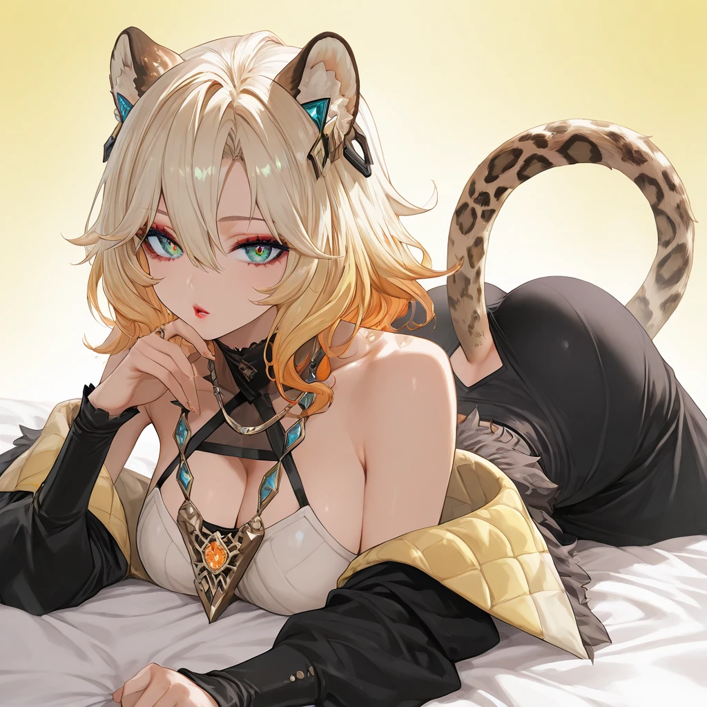 (best quality). (Ultra Detalhado). (1girl), Olhando para o Viewer. (Antecedentes detalhados). belos olhos detalhados. rosto delicado e bonito. (high saturation), young breasts, sexy lingerie, ((see-through nightgown) (transparent nightie)). full body, long legs, black stockings, medium breasts, super sexy, ((wants sex)), explicit, young teenager, stockings naughty, (pushup leopard bra:1.4)