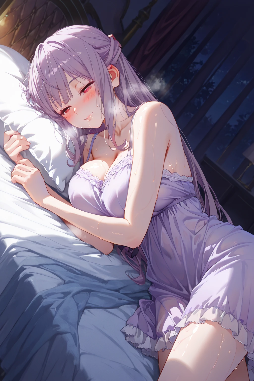 Lilac camisole dress、