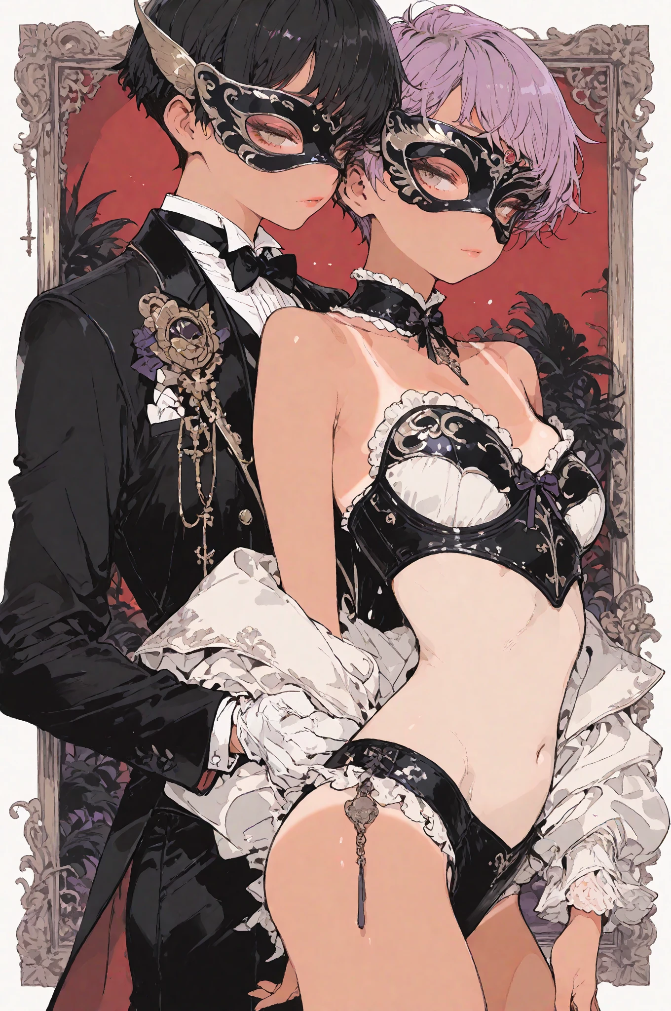 a father ( a he had been brainwashing by his secondson ,crossdressing , wife of his secondson, wear sexy lingerie,10 years ago.has marital life with his secondson ,)