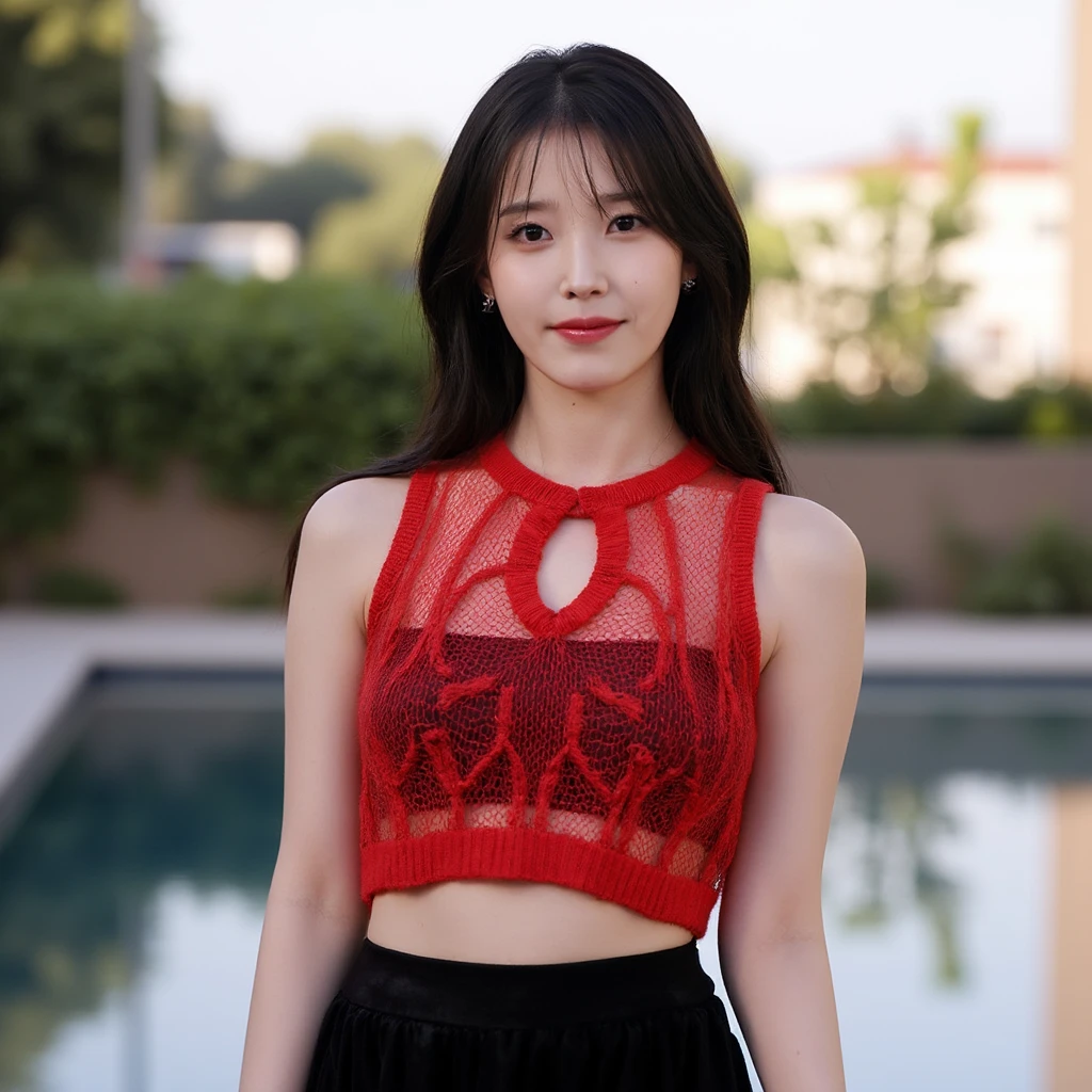 (masterpiece:1.2, Highest quality), Realistic, (live-action, Intricate details, High-neck clothes), Lips parted, Very detailed, Perfect Face, Perfect body, Large Model,Forest Background、woman with transparent nipples、expensive、Long legs、Separate the upper and lower costumes、Brightly colored paintings、Clothes with a wide open chest、露出度のexpensive衣装、Clothing that exposes the belly button、Dress only the upper body、Random Hairstyles、Big Breasts、Transparent lace outfit、embellished costume、Clothing that exposes the belly button、
