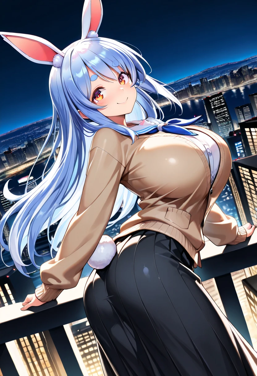 One girl, 18-year-old, Mix 4, (32k, RAW Photos, Highest quality, masterpiece:1.2), (Anime-like, photoAnime-like:1.37), cute, night, rain, Humidity, Professional Lighting, Photon Mapping, Radio City, Physically Based Rendering, Super Resolution, (Bouncing ???????????:1.2), {{A weaponized organism escapes from a laboratory and preys on girls in the city, taking on a human form.}}, The bones of a girl he had preyed on were lying at his feet., Scene of predation and substitution, ????