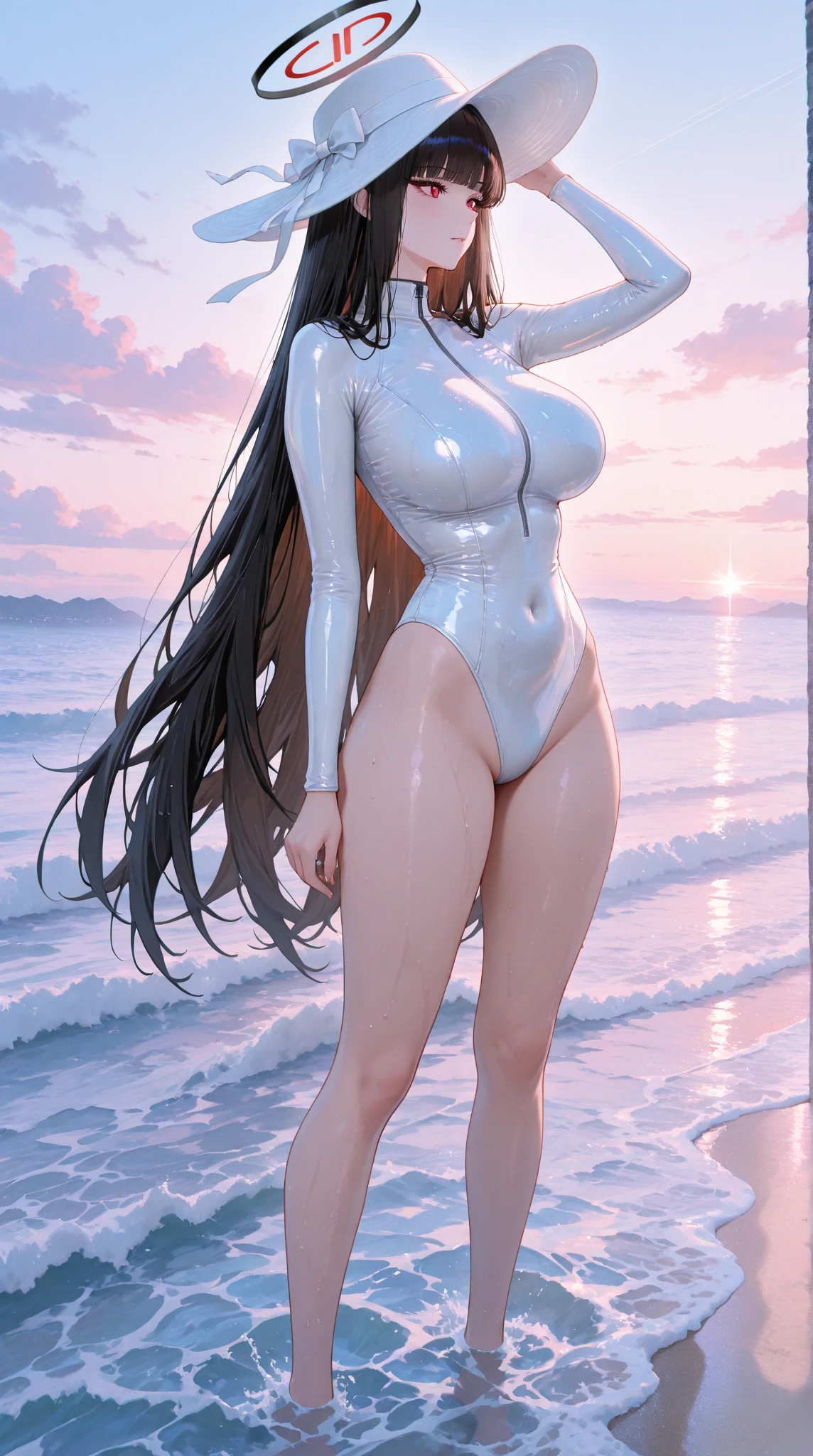 anime character of a woman in a short dress with a long hair, Hestia from Danmachi, anime girl named Hestia, female anime character, Hestia Danmachi anime, anime woman fullbody art, female action anime girl, anime full body illustration, twintails white gloves, official art, anime character, brown hair and a perfect body, bikini model, sexy look, perfect body and face, sexy girl, instagram model, perfect face and body, 21 years old, 22 years old, 18 years old, perfect body, 23 years old, nsfw, perfect face and body, nsfw, buxom chested, large breasts size, with large breasts, stunning, large breasts, big breasts!, slipping out of top, areola, areola slip, visible areola, NSFW, big breasts!, with large breasts, nsfw huge breasts, with a large breasts, big breasts