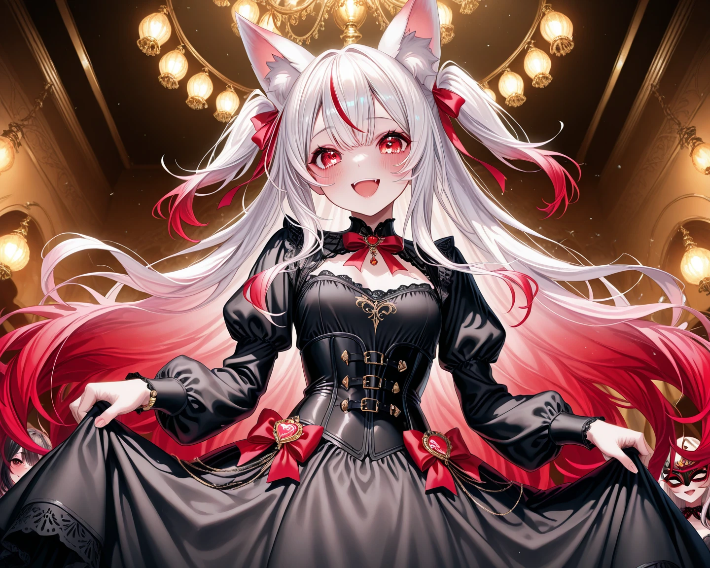 Make it a mouth with fangs