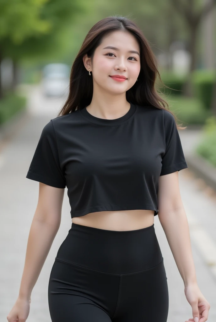 8k, RAW photos, top quality, masterpiece: 1.27), (realistic, photorealistic: 1.37), one girl, cool, ((Black spandex shorts that Thigh Length:1.37)), simple outfits, pleated skirts, shorts under skirt, lively girl, hair fluttering in the wind, blurred background, handsome, masterpiece (Detailed Facial Description), (Detailed Facial Explanation), (Detailed Facial Presentation), (Detailed Facial Features), (Top Quality Photos), (Masterpiece), (Detailed Eyes),