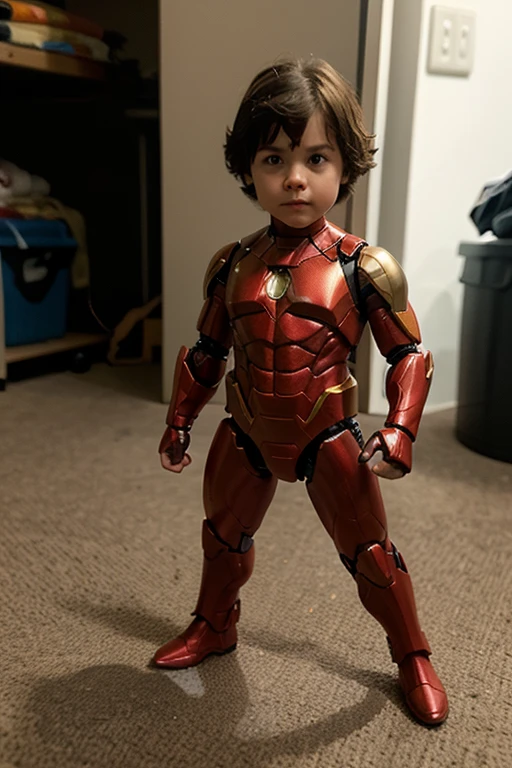 Highest quality 8k Full Body Iron Man Suit Girl Glasses cute Elementary school girl Sweaty face Hot and tired look short hair boyish Steam coming out of my head My hair is wet with sweat The feel of black hair Backwards My upper body is soaked I can see the vagina Lying in bed Face soaked Spread your legs garden summer bright