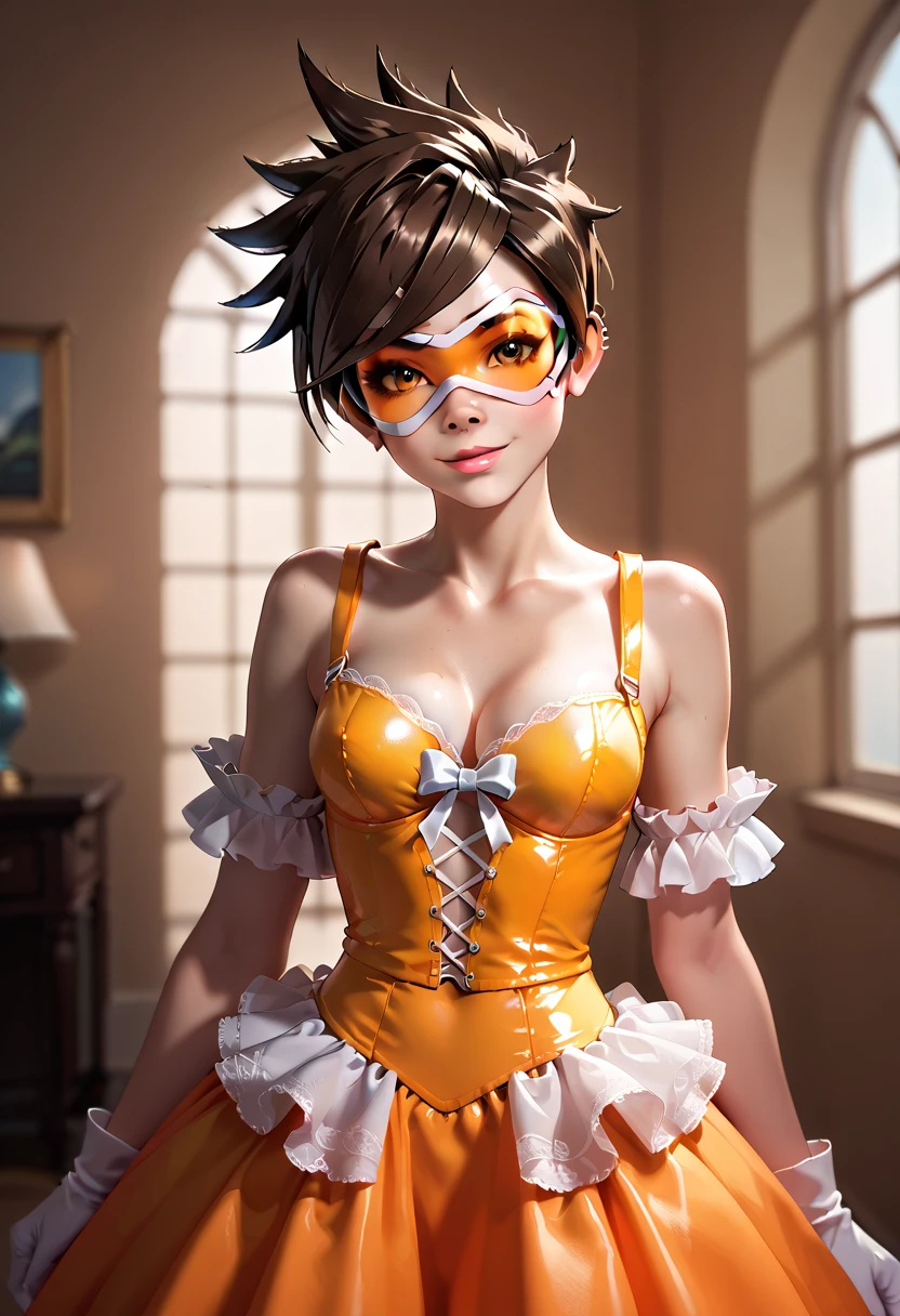 (Extreme Detail CG Unity 8K Wallpapers，tmasterpiece，Highest image quality)，(Delicate light and shadow，The picture is highly dramatic，Cinematic lens effect)， （the sailor moon：1.1），Charming smile，double tails， eBlue eyes，Golden hair， tight top，whitegloves， mini-skirts，dynamicposes)，The background is the universe(Exceptional detail，The lighting effect is outstanding，Vista wide angle)，(Excellent rendering，Enough to stand out from the crowd)，Hand detail，extreme hight detail