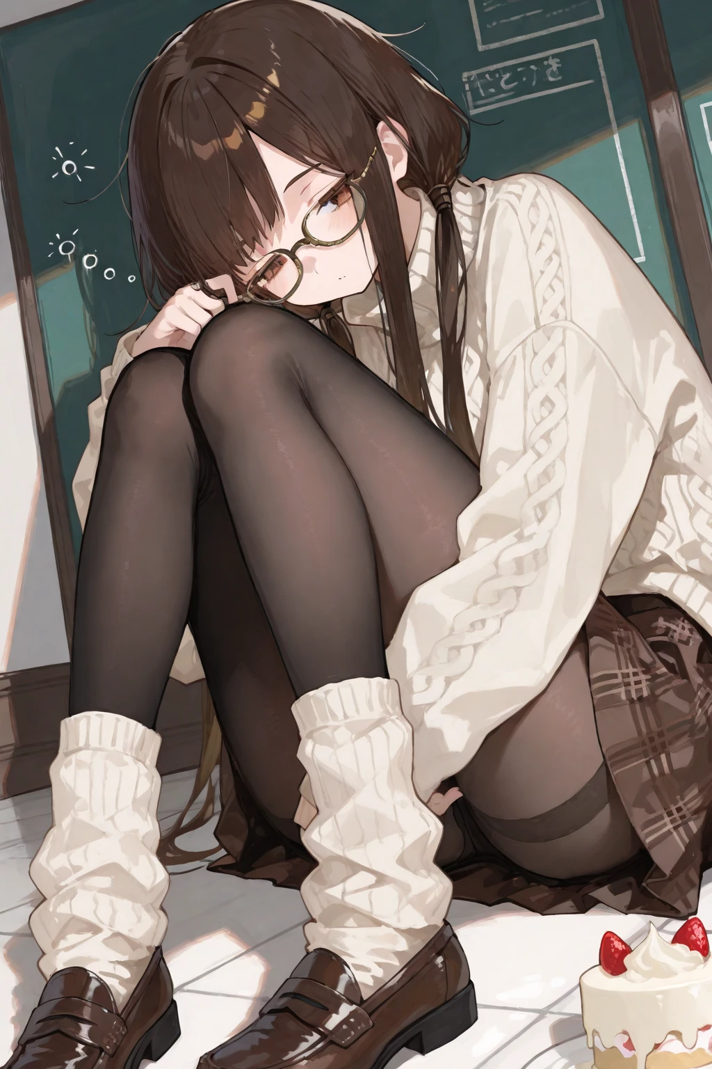 Noir (nod) uma leggings foto 4k