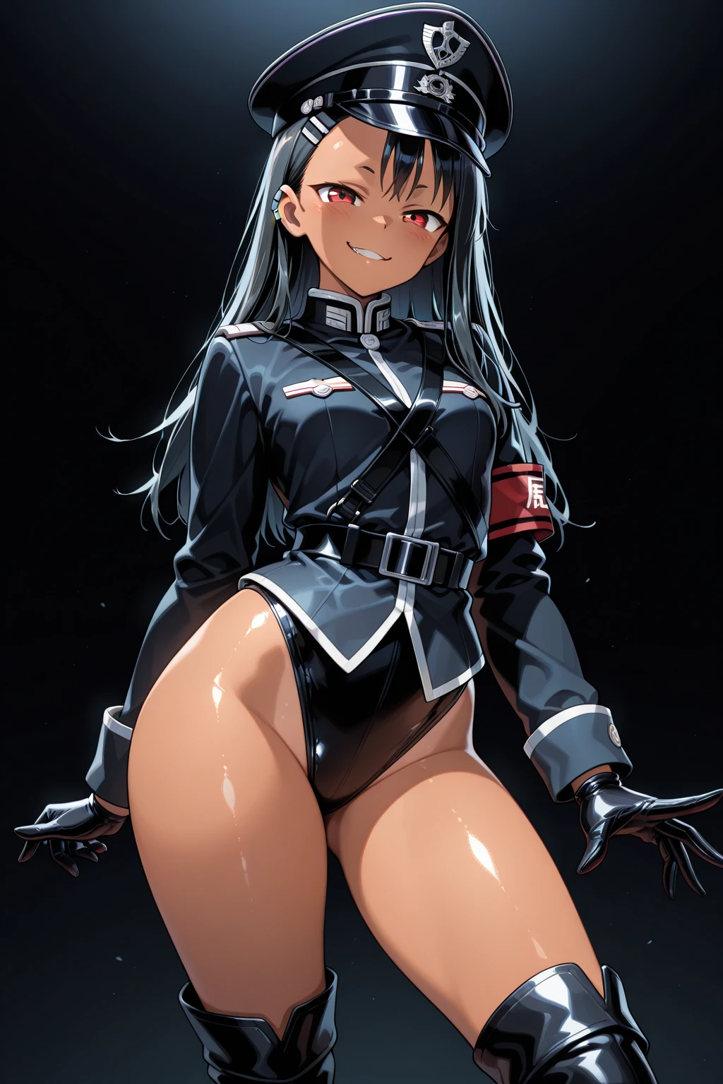 hair, background, weapon