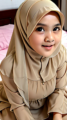 Negroid、Hijab、kindergarten