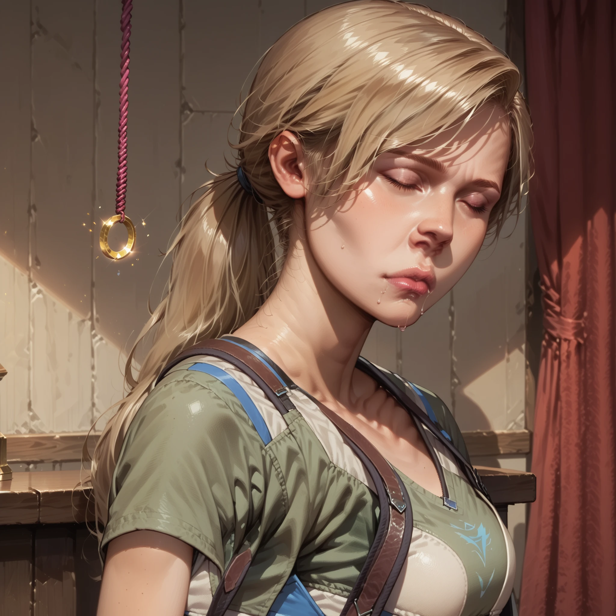 (masterpiece, best quality:1.3)
<lora:epi_noiseoffset2:1> <lora:add_detail:0.7> <lora:UnchartedElenaFisher:0.8>
UnchartedElenaFisher, 1girl, solo, braid, long hair, realistic, wet dressaqua sleeves , Photorealism, CGSociety, by WLOP, Art